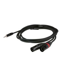 Dap-Audio FLX463 Stereo mini-jack to 2 XLR/M 3P