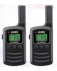 Alinco DJ-PN446 PMR446 Analoge Portofoon set van 2