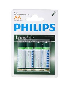 Philips Batterij R6 AA Pennlite Longlife per stuk
