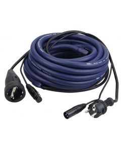 Dap-Audio FP0515 Schuko/XLR M - Schuko/XLR F - DMX / Power