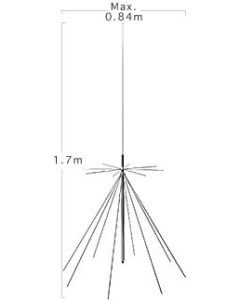 Diamond D-130NJ No Cable Discone Antenne