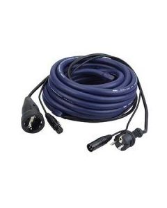 Dap-Audio FP0510 Schuko/XLR M - Schuko/XLR F - DMX / Power