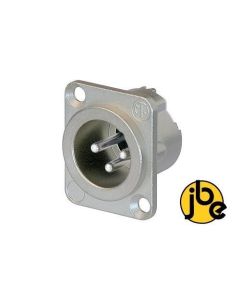 Neutrik NC3MD-LX Male XLR chassisdeel 3P