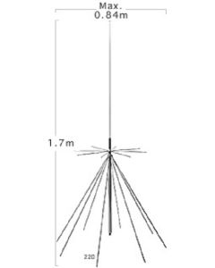 Diamond D-3000N Super Discone Antenna