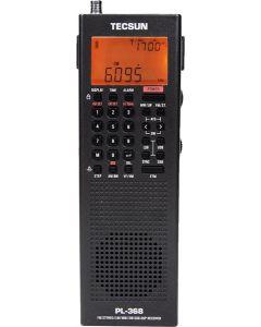 Tecsun PL-368 Wereldontvanger Black DEMOUITVOERING
