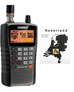Uniden UBC-125XLTC Voorgeprogrammeerd NL