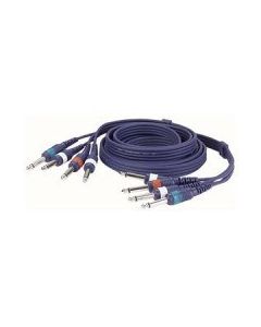 Dap-Audio FL20150 4 Jack Mono to 4 Jack Mono