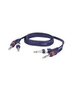 Dap-Audio FL223 2 Mono Jack L/R to 2 Mono Jack L/R