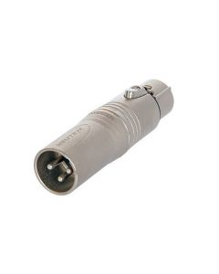 Neutrik NA3M5F 3-pins XLR (m) - 5-pins XLR (v) DMX adapter