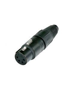 Neutrik NC4FX-Bag XLR Female Black