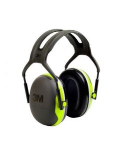 3M Peltor X4 PEX4A Gehoorkap Lime Groen Hi-Viz