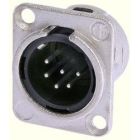 Neutrik NC6MD-L-1 XLR Male Chassis