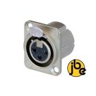 Neutrik NC3FD-LX Female XLR chassisdeel 3P