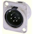 Neutrik NC6MD-L-1 XLR Male Chassis