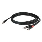 Dap-Audio FLX30150 Stereo mini-jack to 2 RCA male