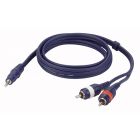 Dap-Audio FL306 Stereo mini-jack to 2 RCA male L/R