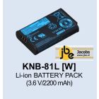 Kenwood KNB-81L Li-Ion Battery Pack 